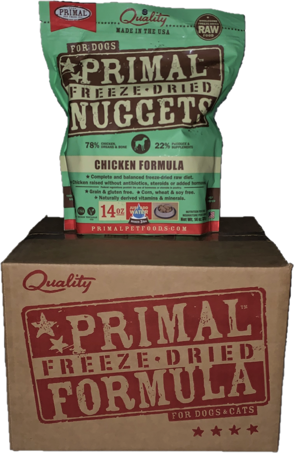 Primal 14oz Freeze-dried Chicken Case of 4 Discount