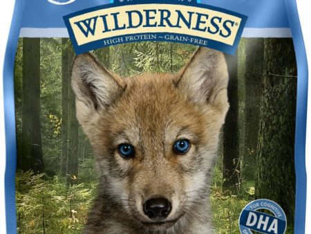 Blue Buffalo Wilderness Puppy Grain Free Chicken Dry Food Online now