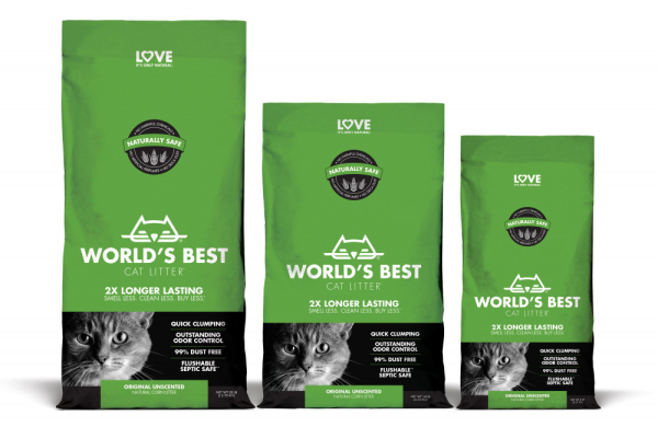 World s Best Clumping Formula Cat Litter Supply