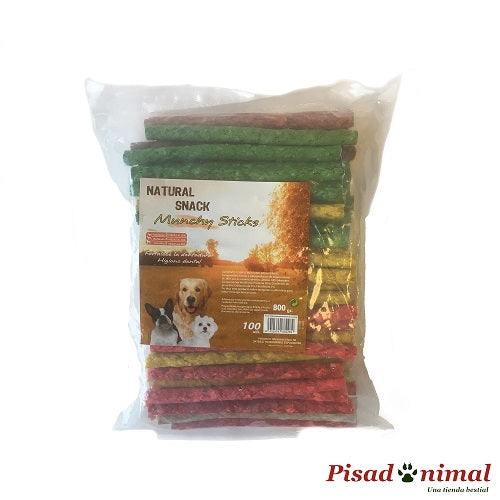 Snack SANDIMAS TASTY 800g 100 Sticks Masticables para Perros Hot on Sale