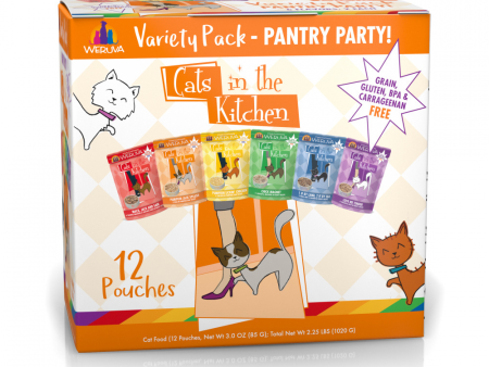 Weruva Grain Free Cats in the Kitchen Pouches Variety Pack Sale