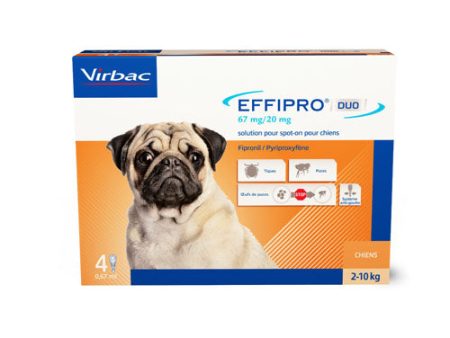 VIRBAC Pipetas Effipro Duo Spot On para Perros Hot on Sale