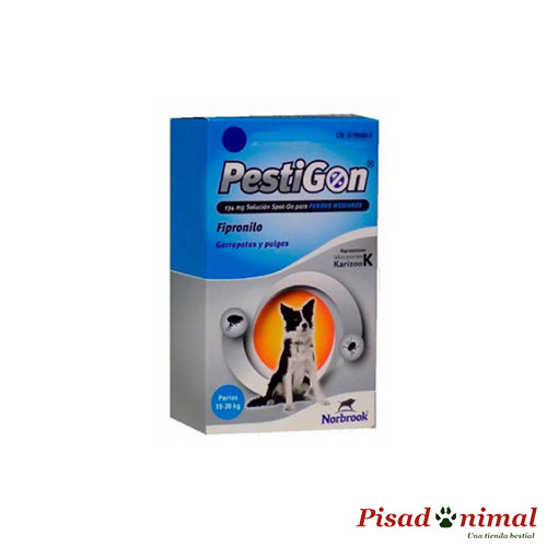 PESTIGON Pipetas Perros Razas Medianas 10-20 Kg Anti Pulgas y Garrapatas Online