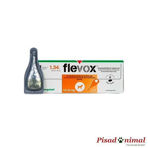 FLEVOX Pipetas Anti Pulgas y Garrapatas para Perros (10-20 Kg) For Sale