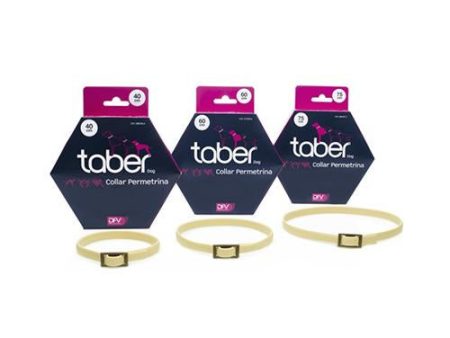 TABERDOG Collar con Permetrina Anti Parásitos para Perros Fashion