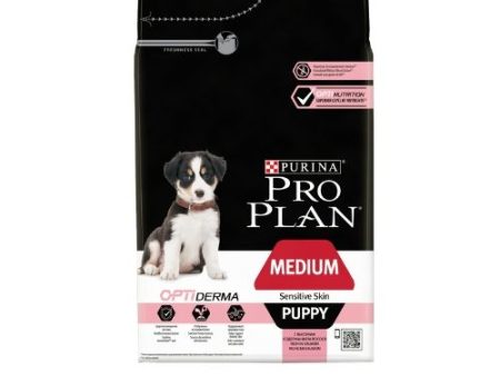 PURINA PRO PLAN MEDIUM OPTIDERMA SALMÓN Pienso para Cachorros de Piel Sensible For Sale