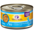 Wellness Complete Health Natural Grain Free Chicken and Herring Pate Wet Canned Cat Food Discount