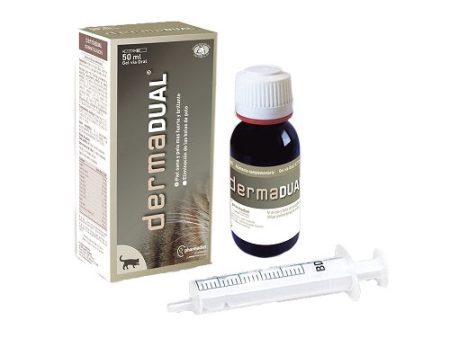 Suplemento PHARMADIET Dermadual 50 ml Ácidos Grasos Gatos Cheap