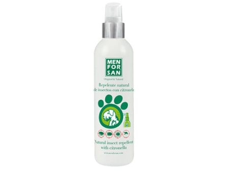 MENFORSAN Spray con Citronela Repelente de Insectos para Perros Supply