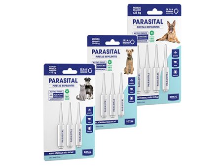 PARASITAL Pipetas Antiparasitarias para Mascotas Discount