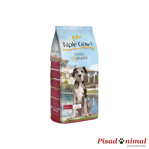 Pienso TRIPLE CROWN LOVELY BIG PUPPY 15Kg para Cachorros de Raza Grande Online now